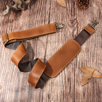 Wide Adjustable Leather Strap For Bag Retro Purse Accessories