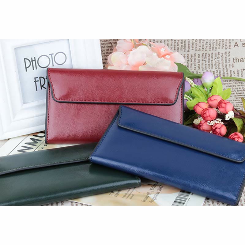 <Shipped within 24 hours> Multi-Function Minimalist Genuine Leather Wallet