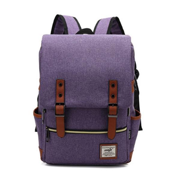 Unisex Large Capacity Anti-theft School Backpack