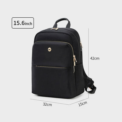 Backpack for Men Minimalist Multi-Pocket Nylon Laptop Sleeve Day Pack