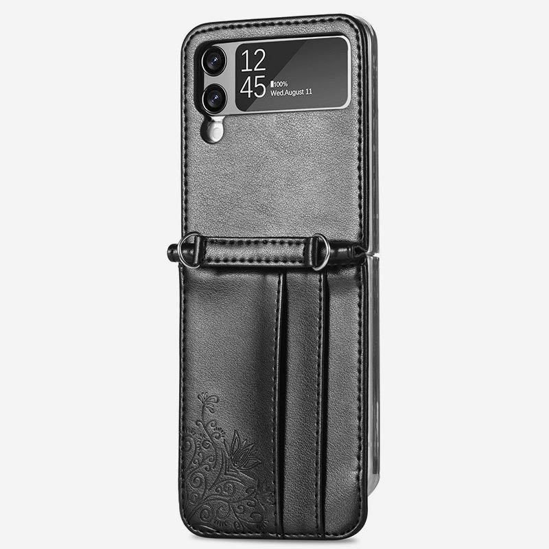 Samsung Galaxy Z Flip 3/4/5 Phone Case Crossbody Phone Bag Wallet