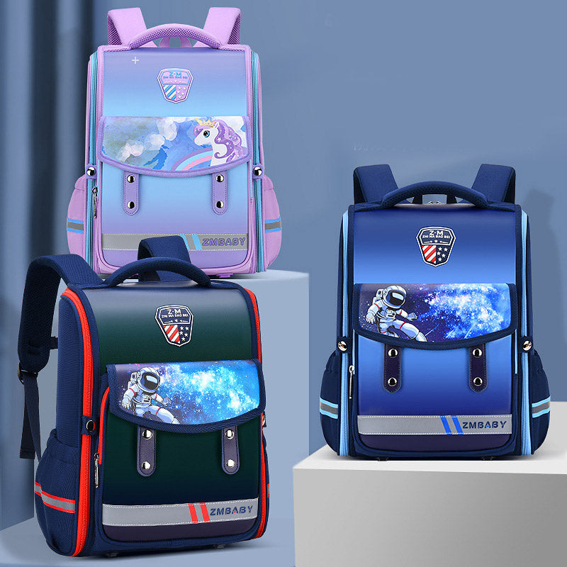 <Shipped within 24 hours> Cute Pink Backpack for School Girls Unicorn Preschool Bookbag