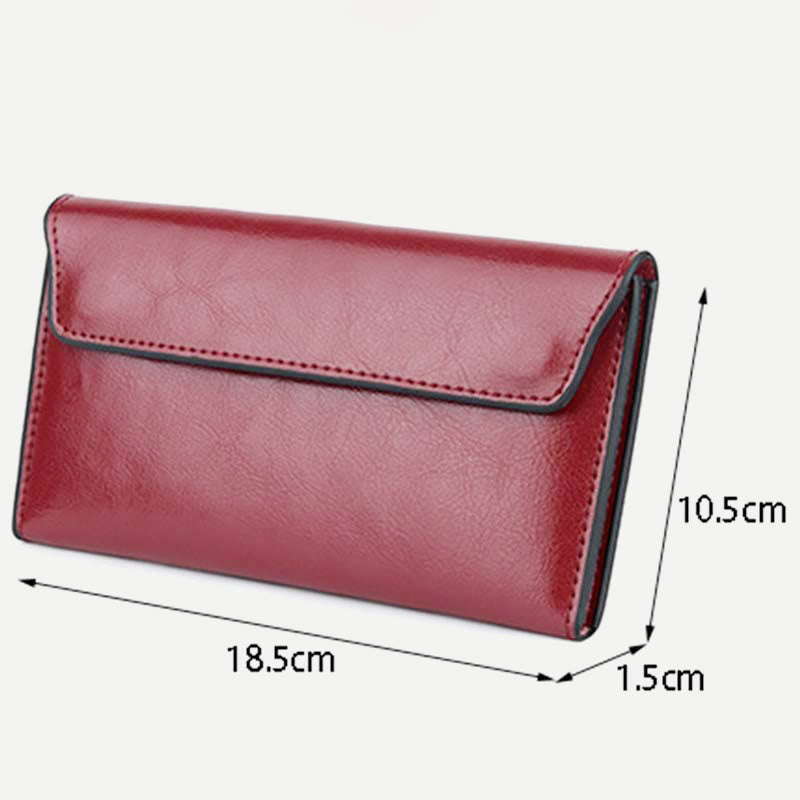 <Shipped within 24 hours> Multi-Function Minimalist Genuine Leather Wallet