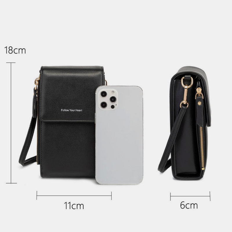 Casual Multi-slot Elegant Phone Bag Crossbody Bag