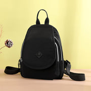 Small Nylon Backpack for Women and Girls Mini Casual Lightweight Daypack