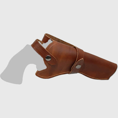 Leather Holster For Women Men Outside Waistband Carry Holster