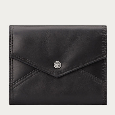 RFID Wallet For Women Envelope Style Genuine Leather Shopping Purse