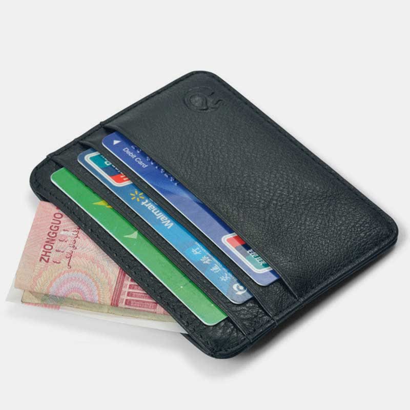 <Shipped within 24 hours> Minimalist Front Pocket Wallet Genuine Leather Card Holder