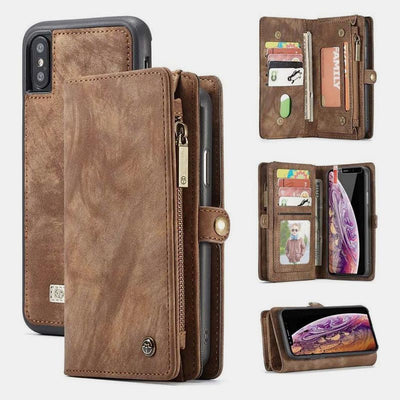 2 in 1Magnetic Wallet Detachable Case for iPhone 14/15/16, Samsung S22/S23