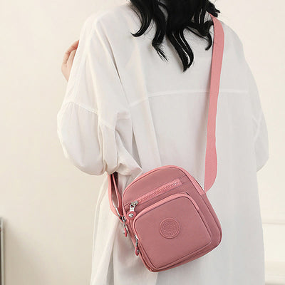 Multi-Carry Solid Color Crossbody Bag