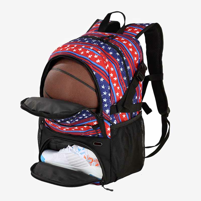 Basketball Backpack For Outdoor Training Shoe Compartment Sports Bag