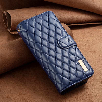 Unisex Luxury Leather Wallet Case Fits for Samsung Galaxy Z Fold 3 4 5 6