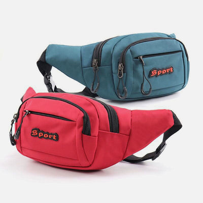 Waterproof Waist Bag Casual Waist Pack Chest Bag For Women Men