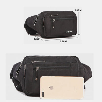 <Shipped within 24 hours> Multi-Pocket Chest Bag Waist Bag Shoulder Bag