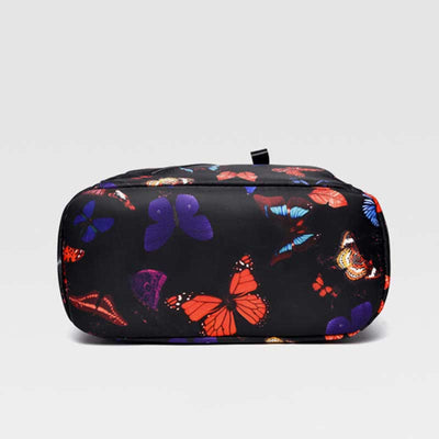 Women Waterproof Oxford Backpack Fashion Butterfly Print Light Travel Backpacks