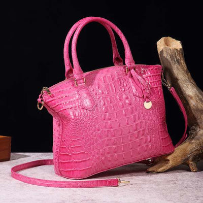 Tote For Women Daily Use Retro Crocodile Crossbody Bag