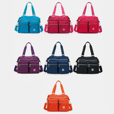 Multi-Pocket Waterproof Casual Handbag Crossbody Bag