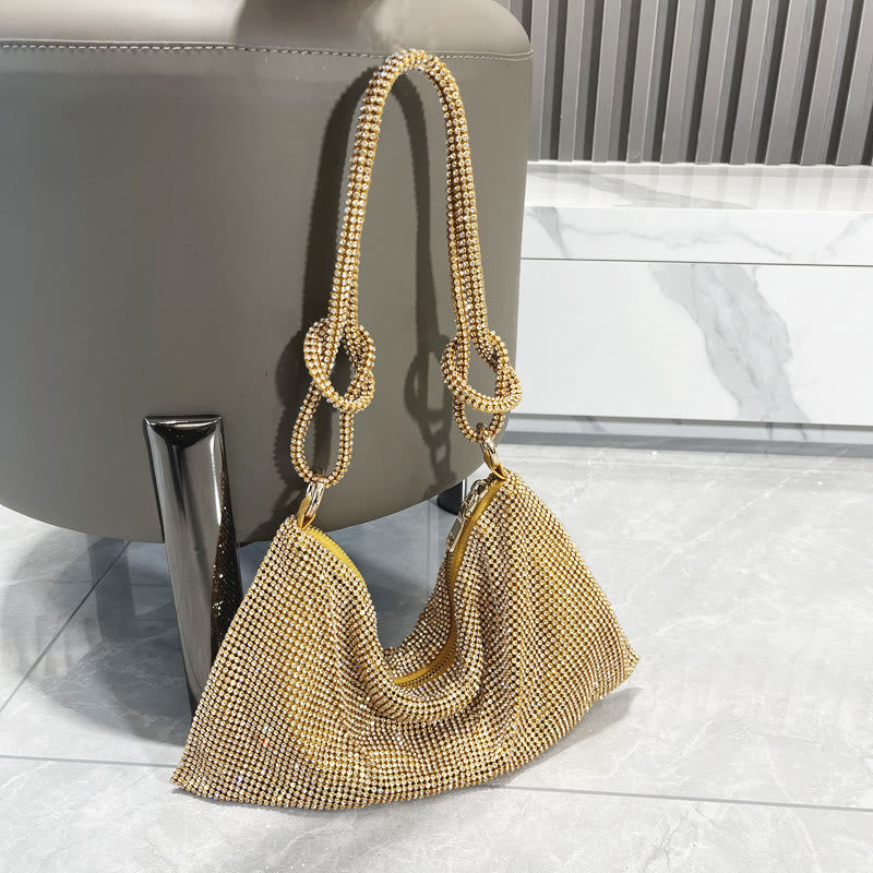 Shoulder Bag For Women With Diamond Sparkle Multiple Colors Handbag