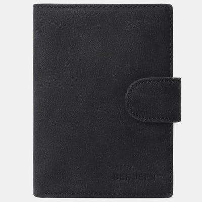 Genuine Leather RFID Blocking Small Wallet Card Case Purse