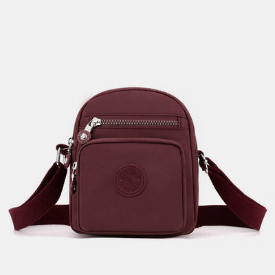 Multi-Carry Solid Color Crossbody Bag