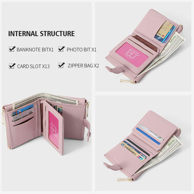 Anti-theft Classic Soft Short Wallet