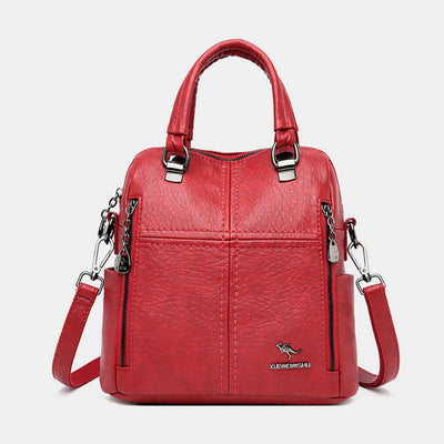 <Shipped within 24 hours> Large Capacity Elegant Crossbody Bag Convertible Backpack