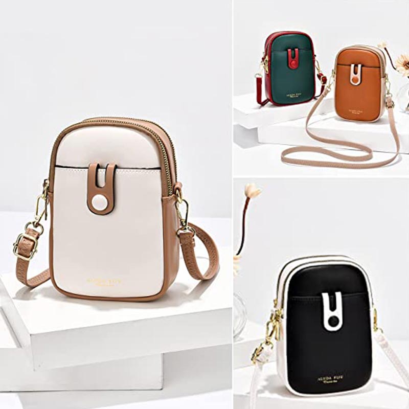 <Shipped within 24 hours> Multifunctional Large Capacity Elegant Crossbody Phone Bag