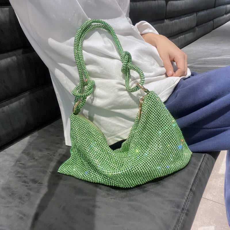 Shoulder Bag For Women With Diamond Sparkle Multiple Colors Handbag