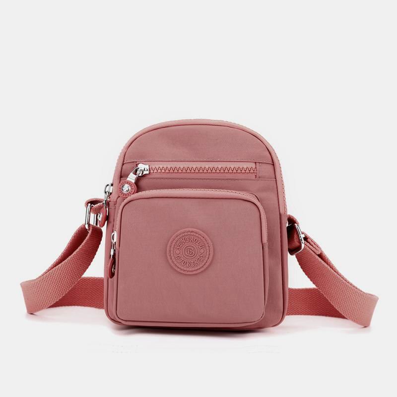 Multi-Carry Solid Color Crossbody Bag