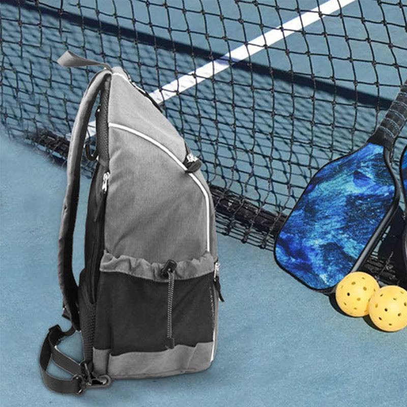 Portable Pickleball Racket Bag Lightweight Sports Sling Backpack