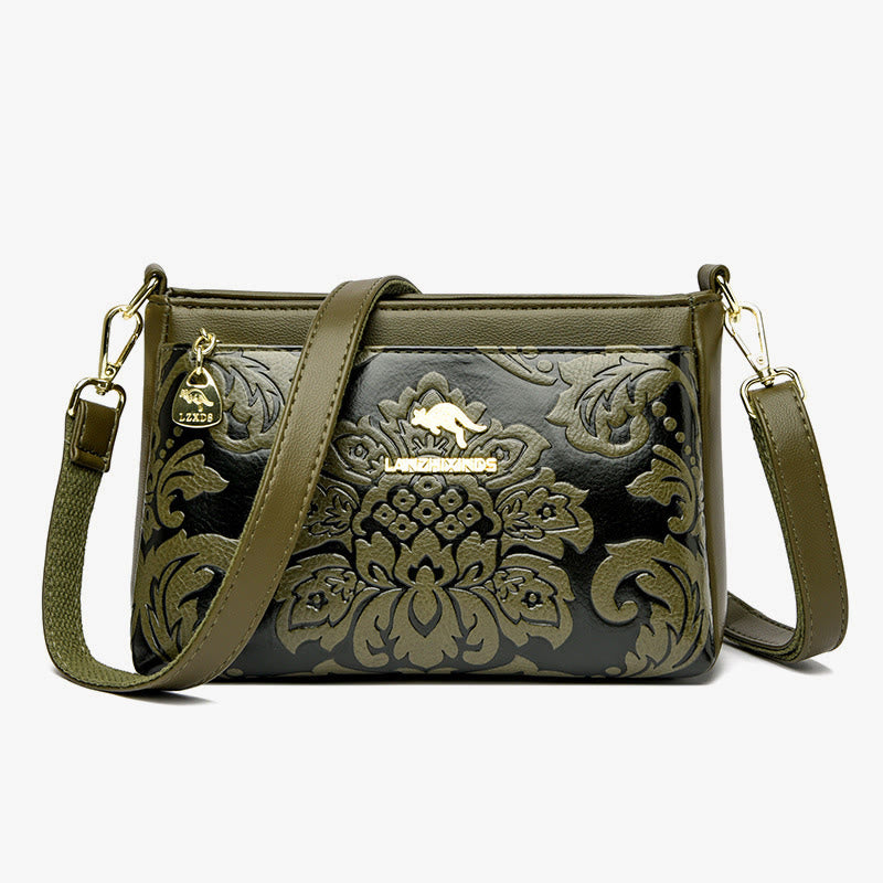 <Shipped within 24 hours> Floral Handbg Crossbody Purses Ladies Casual Shoulder Bags