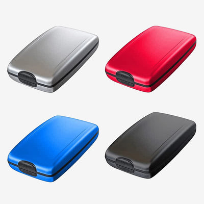 <Shipped within 24 hours> RFID Blocking Aluminum Alloy Wallet Case Card Holder