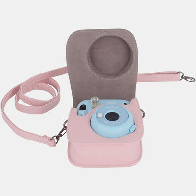 Instant Camera Crossbody Protective Case Compatible with Instax Mini 11