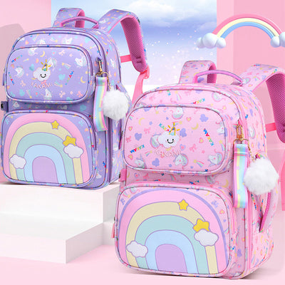 <Shipped within 24 hours> Cute School Backpack Middle Elementary Preschool Bookbag