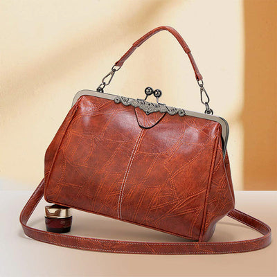 <Shipped within 24 hours> Large Capacity Retro Lace Elegant Shoulder Bag Evening Bag