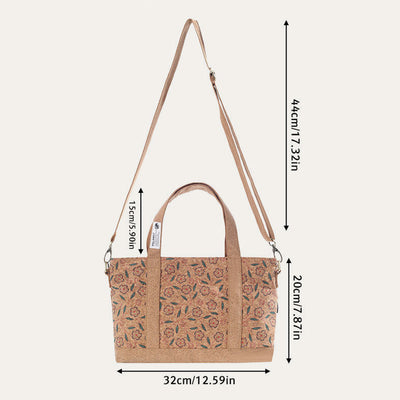 Portable Tote For Women Palamei Eco-Friendly Cork Bag Crossbody Bag