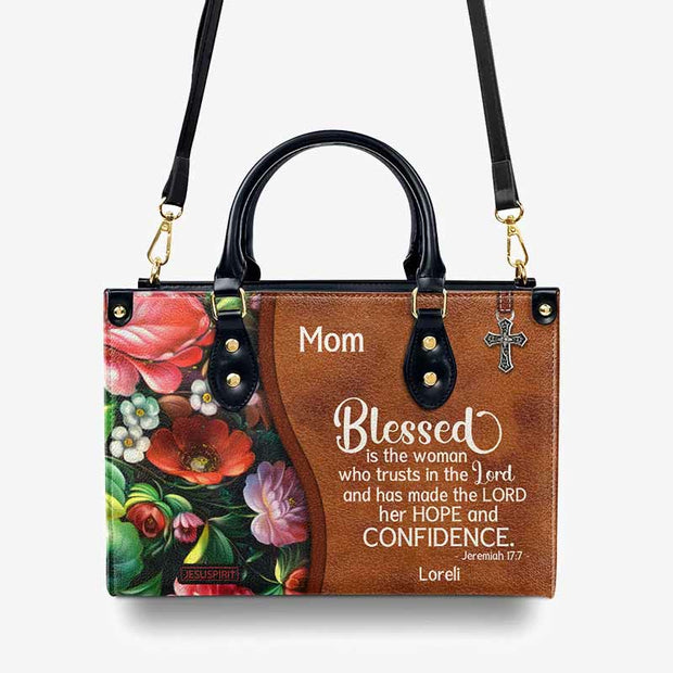 Custom Tote Blessed Is The Woman Who Trusts In The Lord