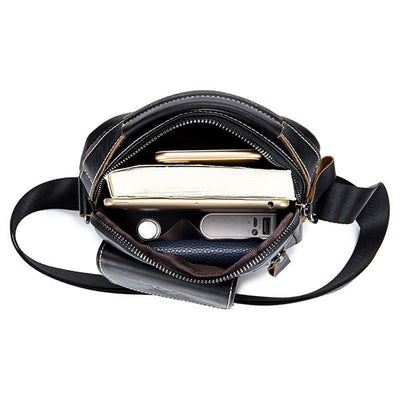 Genuine Leather Multifunctional Shoulder Bag