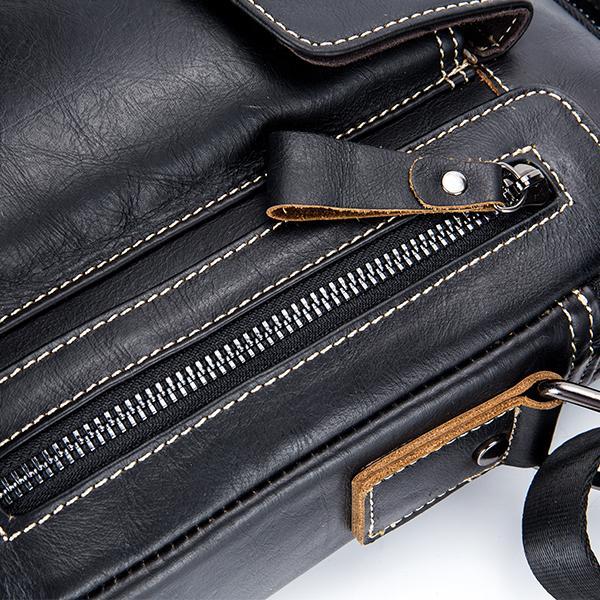 Genuine Leather Multifunctional Shoulder Bag