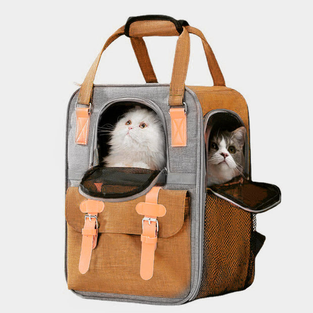 Pet Carrier Backpack Cats Bubble Backpack Fit Up To 20 lbs