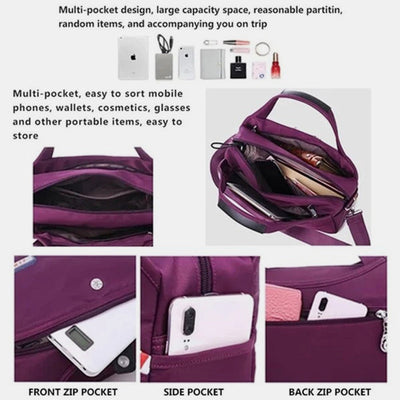 <Shipped within 24 hours> Anti-theft Super Roomy Nylon Bag Crossbody Bag