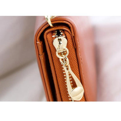 Zipper Clutch Classic Wallet