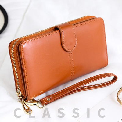 Zipper Clutch Classic Wallet