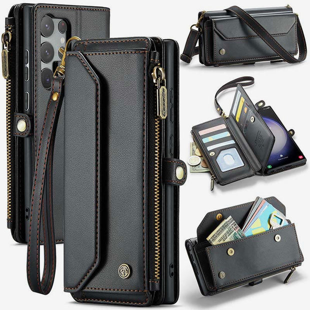 Cellphone Bag Wallet for iPhone RFID Blocking Crossbody Purses Clutch