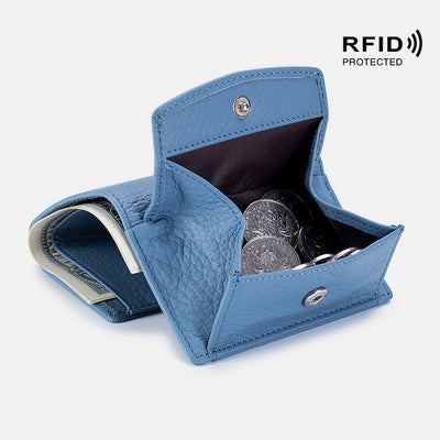 RFID Shield Multi-Function Mini Coin Purse Wallet