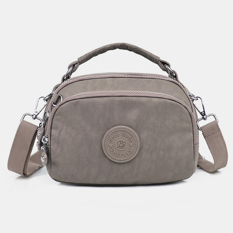 <Shipped within 24 hours> Multi-Pocket Lightweight Nylon Crossbody Bag