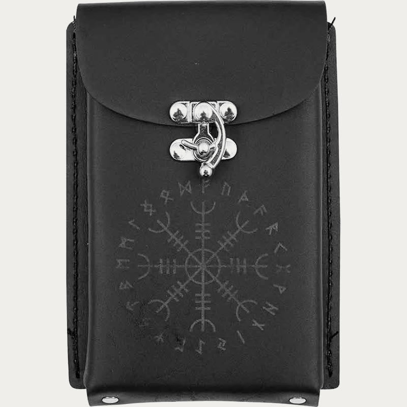 Medieval Waist Bag For Cosplay Retro Leather Phone Bag