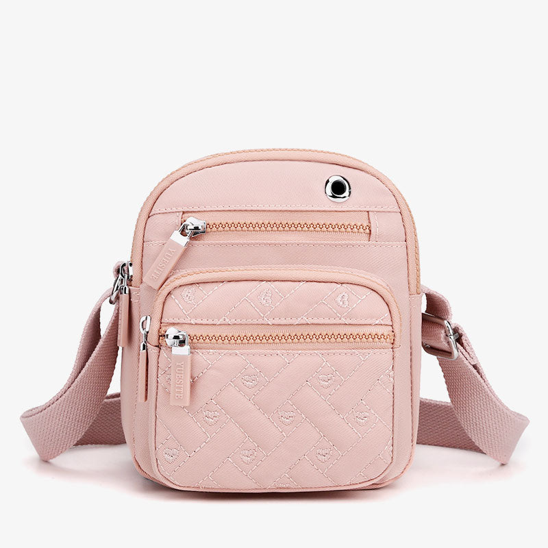 <Shipped within 24 hours> Multi-pocket Casual Nylon Purse Crossbody Bag