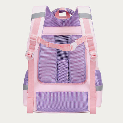 Backpack For Child Casual Cute Color Nylon Large Schoolbag