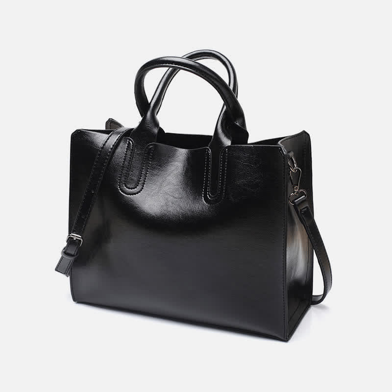 Business Tote Bag for Women Work Bag Casual Leather Handbag